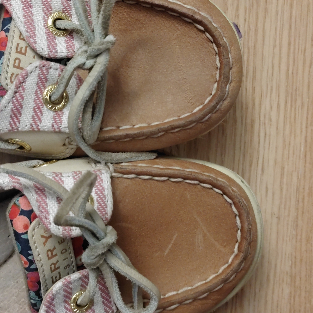 Sperry Top-Siders Angelfish Liberty Floral. Leather Comfy - Picture 9 of 9
